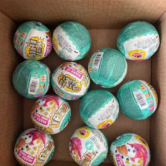 SERIES 3! 12 Brand New MGA'S MINIVERSE Make It Mini Food- Complete Collection - Picture 5 of 5